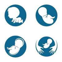 baby logotyp bilder illustration vektor