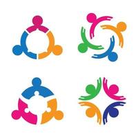 community care logo bilder design vektor