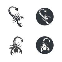 scorpion logotyp bilder illustration vektor