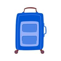 väska bagage resväska tecknad serie vektor illustration