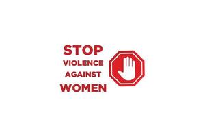 sluta våld mot kvinnor illustration vektor