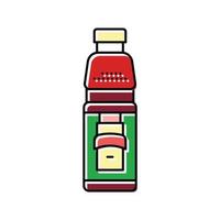 juice granatäpple Färg ikon vektor illustration