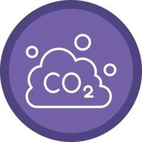 Co2-Vektor-Icon-Design vektor