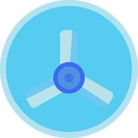 Fan-Vektor-Icon-Design vektor