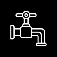 Wasserhahn-Vektor-Icon-Design vektor