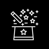 Zaubertrick-Vektor-Icon-Design vektor