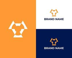 Brief y Logos Design Vorlage Vektor