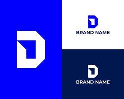 Hem d logotyp design konstruktion, Hem, verklig egendom, byggnad vektor