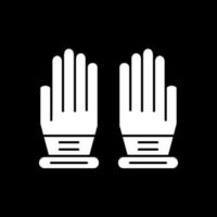 Handschuhe-Vektor-Icon-Design vektor