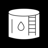 Wassertank-Vektor-Icon-Design vektor