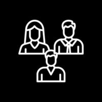 Familienvektor-Icon-Design vektor