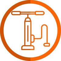 luft pump vektor ikon design