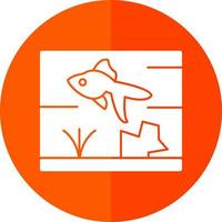 Aquarium-Vektor-Icon-Design vektor