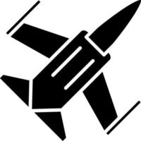 Kampf Flug Symbol Stil vektor