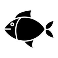 fisk ikon stil vektor