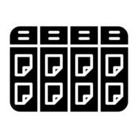 Kanban Symbol Stil vektor