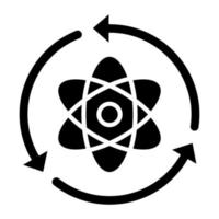 Photon Symbol Stil vektor