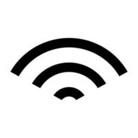 wiFi förbindelse ikon stil vektor