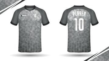 fotboll jersey design för sublimering, sport t skjorta design vektor