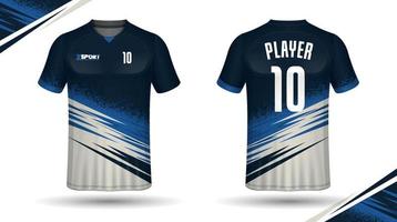 fotboll jersey design för sublimering, sport t skjorta design vektor