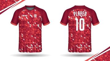 fotboll jersey design för sublimering, sport t skjorta design vektor