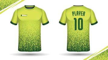 fotboll jersey design för sublimering, sport t skjorta design vektor