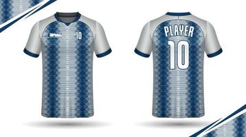 fotboll jersey design för sublimering, sport t skjorta design vektor