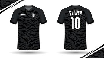 fotboll jersey design för sublimering, sport t skjorta design vektor