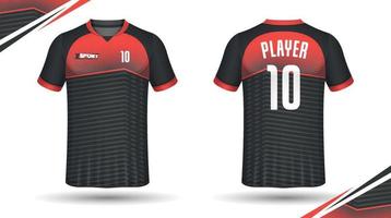 fotboll jersey design för sublimering, sport t skjorta design vektor