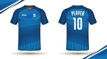 fotboll jersey design för sublimering, sport t skjorta design vektor