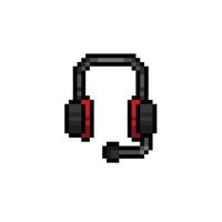 Headset im Pixel Kunst Stil vektor