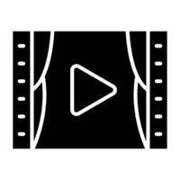 Film-Icon-Stil vektor