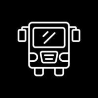 Bus-Vektor-Icon-Design vektor