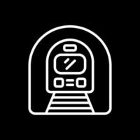 U-Bahn-Vektor-Icon-Design vektor