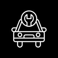 Auto-Service-Vektor-Icon-Design vektor