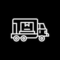 Fracht-LKW-Vektor-Icon-Design vektor