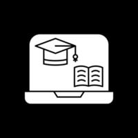 E-Learning-Vektor-Icon-Design vektor