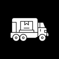 Fracht-LKW-Vektor-Icon-Design vektor