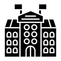 Universität Symbol Stil vektor