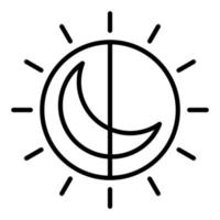 dunkel Symbol Stil vektor