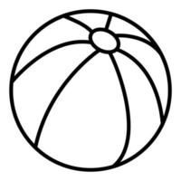 Beachball-Icon-Stil vektor