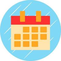 Kalender-Vektor-Icon-Design vektor