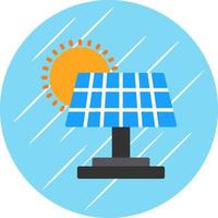 Solarpanel-Vektor-Icon-Design vektor