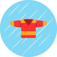 Hockey-Trikot-Vektor-Icon-Design vektor