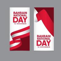 bahrain Nationalfeiertag Vektor Vorlage Design Illustration