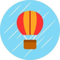 Heißluftballon-Vektor-Icon-Design vektor