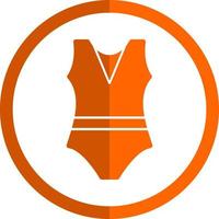 Schwimmanzug-Vektor-Icon-Design vektor