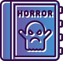 Horror-Vektor-Icon-Design vektor