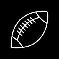 Rugby-Vektor-Icon-Design vektor