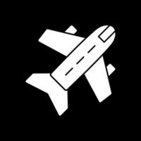 Flugzeug-Vektor-Icon-Design vektor